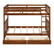 Bunk Bed With Ladders And 2 Storage Drawers - R&R Furniture Gallery (Fountain Valley, CA)