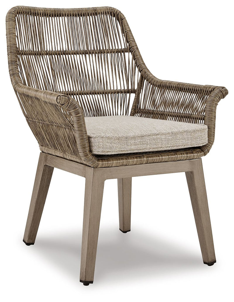 Beach Front - Arm Chair With Cushion - R&R Furniture Gallery (Fountain Valley, CA)
