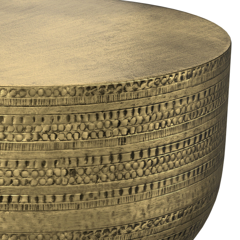 Johnsen - Handcrafted Metal Coffee Table - R&R Furniture Gallery (Fountain Valley, CA)