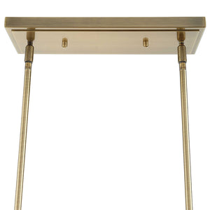Mistie - 8 Light Linear Chandelier - Bronze