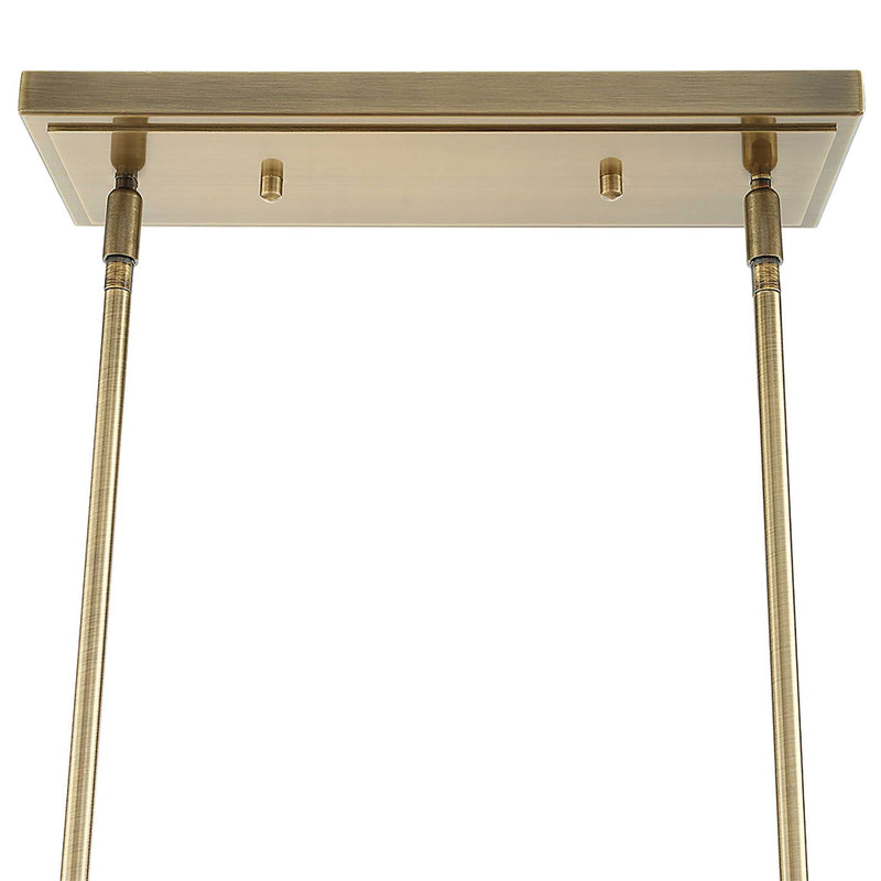 Mistie - 8 Light Linear Chandelier - Bronze
