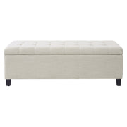 Upholstered Storage Ottoman Bench - R&R Furniture Gallery (Fountain Valley, CA)
