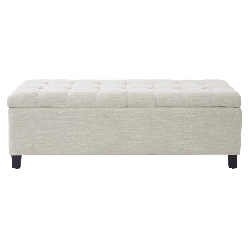 Upholstered Storage Ottoman Bench - R&R Furniture Gallery (Fountain Valley, CA)