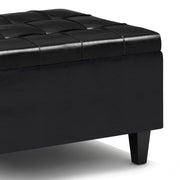 Harrison - Upholstered Coffee Table Storage Ottoman - R&R Furniture Gallery (Fountain Valley, CA)