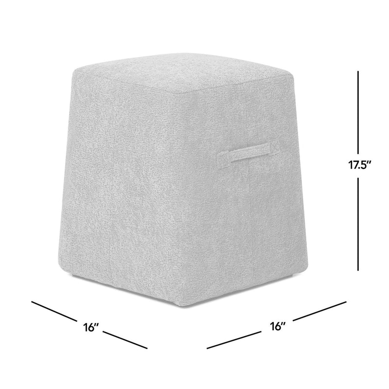 Oliver - Tapered Square Upholstered Ottoman - R&R Furniture Gallery (Fountain Valley, CA)