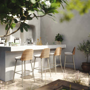 Alexa - Outdoor Barstool - R&R Furniture Gallery (Fountain Valley, CA)