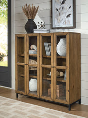 Wrenridge - Accent Cabinet - Gray Brown - R&R Furniture Gallery (Fountain Valley, CA)