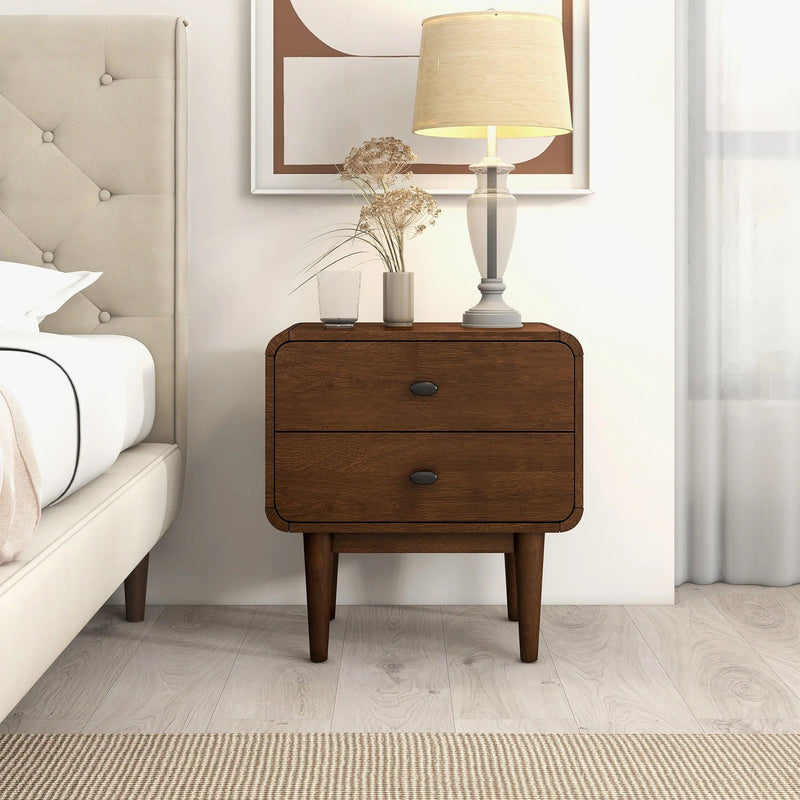 Alexa - Night Stand - Brown - R&R Furniture Gallery (Fountain Valley, CA)
