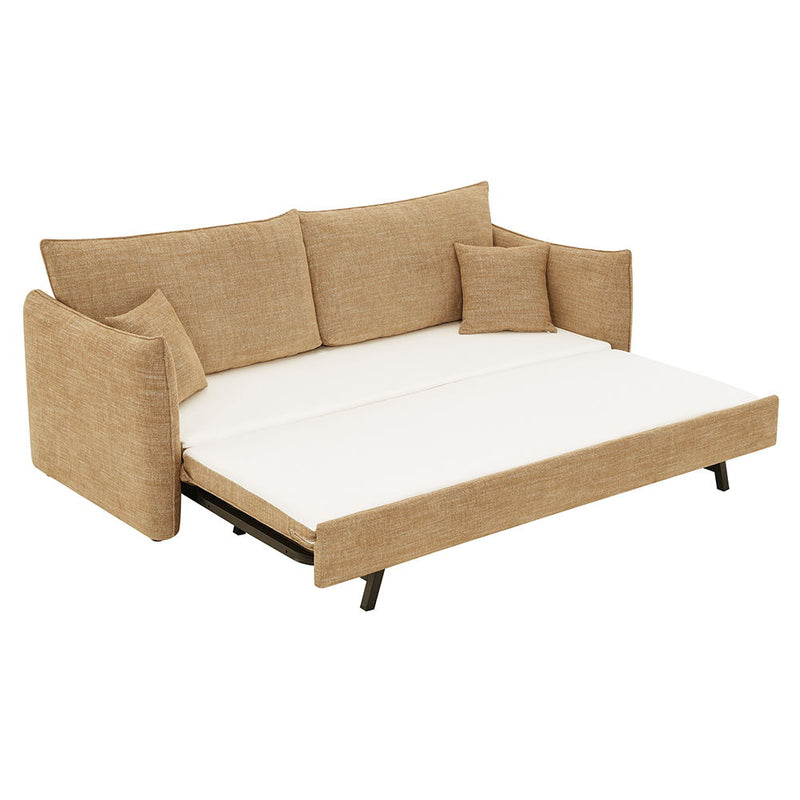 Cadie - Sofa With 2 Pillows - Mocha - R&R Furniture Gallery (Fountain Valley, CA)