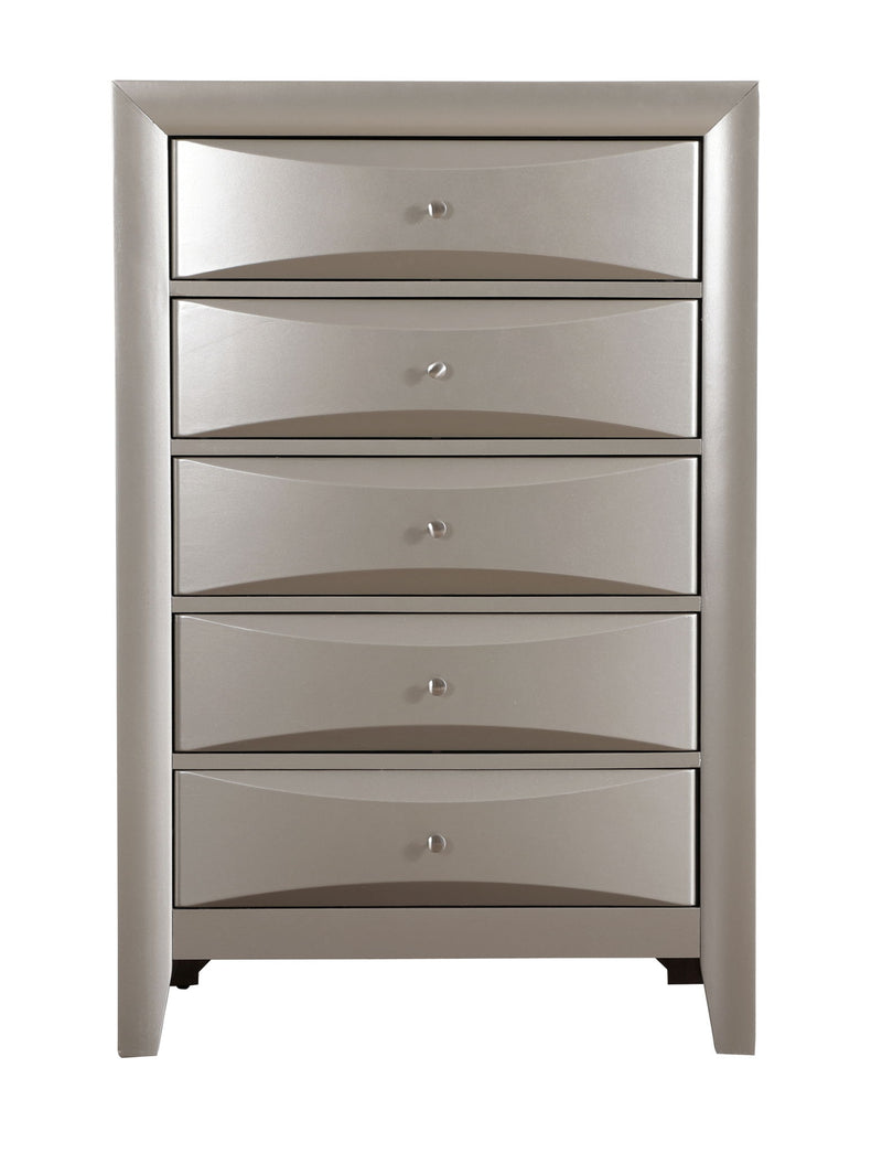 Glory Furniture Marilla Chest, an accent chest with a stylish design, featuring wood finish and metal handles for versatile storage.