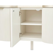 La Marisia - Media Cabinet - Creamy Pearl - R&R Furniture Gallery (Fountain Valley, CA)