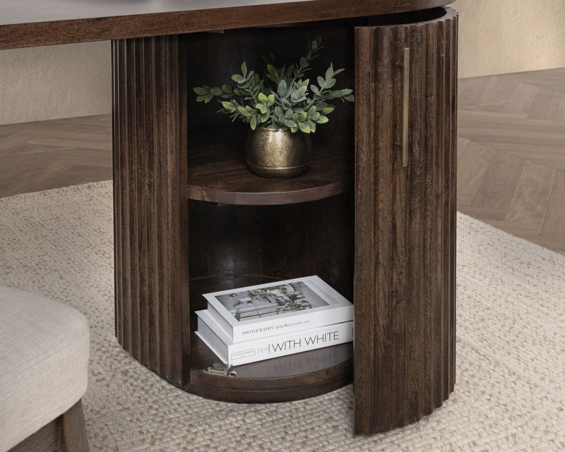 Redford - Desk - Kona Brown - R&R Furniture Gallery (Fountain Valley, CA)