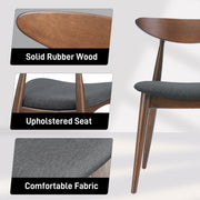 5 Piece Dining Set With Ergonomic Chairs - R&R Furniture Gallery (Fountain Valley, CA)