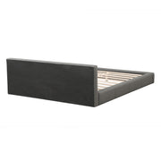 Stylish Upholstered Bed With Birch Wood Frame - R&R Furniture Gallery (Fountain Valley, CA)