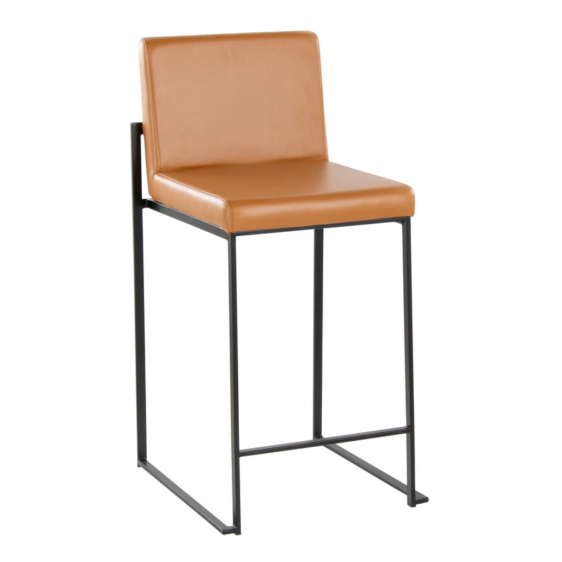 Lumi Source Fuji high back barstool from contemporary stool set with elegant design and modern style.