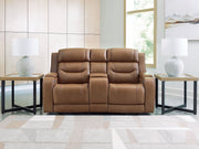 Knightington - Power Reclining Loveseat With Audio Seating - R&R Furniture Gallery (Fountain Valley, CA)