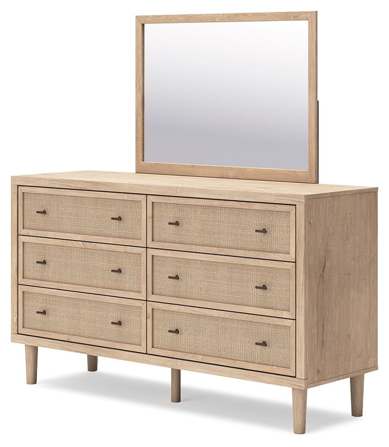 Cielden - Dresser And Mirror - Two-Tone - R&R Furniture Gallery (Fountain Valley, CA)