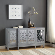 Magdi - Console Cabinet - Antique Gray - R&R Furniture Gallery (Fountain Valley, CA)
