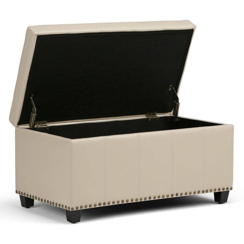 Amelia - Transitional Storage Ottoman Bench - R&R Furniture Gallery (Fountain Valley, CA)