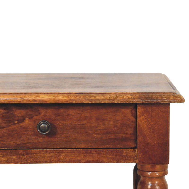 Turned Legs Drawer Table - R&R Furniture Gallery (Fountain Valley, CA)