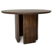 Alden - Round Dining Table - Walnut - R&R Furniture Gallery (Fountain Valley, CA)