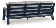 East Beach - Sofa With Cushion - Blue - R&R Furniture Gallery (Fountain Valley, CA)