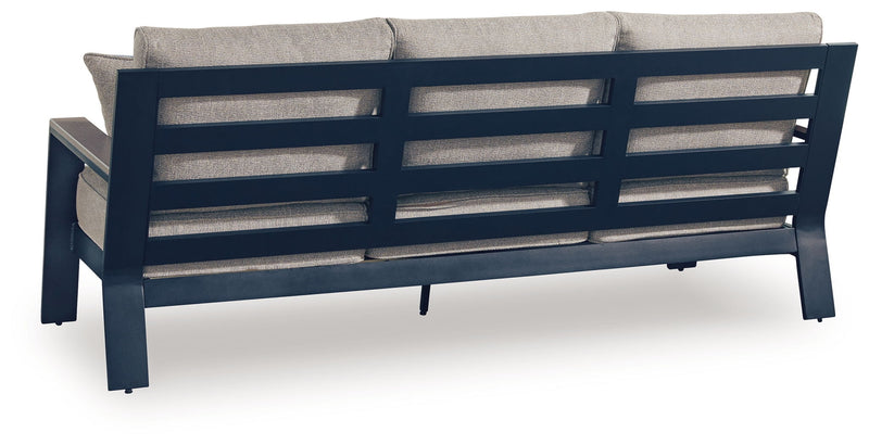 East Beach - Sofa With Cushion - Blue - R&R Furniture Gallery (Fountain Valley, CA)