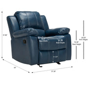 Charlotte - Glider Recliner With Classic Style - R&R Furniture Gallery (Fountain Valley, CA)