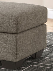 Triston-Peaks - Ottoman - Suede - R&R Furniture Gallery (Fountain Valley, CA)