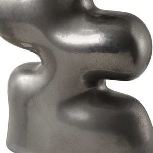 Free Flowing - Nickel Vases (Set of 2)