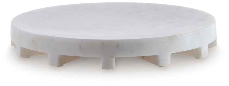 Wainmoore - Tray - White - R&R Furniture Gallery (Fountain Valley, CA)