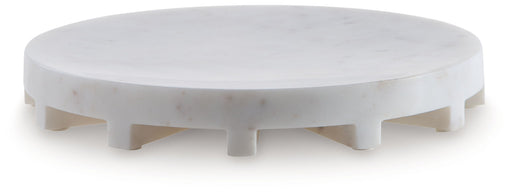 Wainmoore - Tray - White - R&R Furniture Gallery (Fountain Valley, CA)