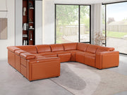 1224 - 8-Piece U-Shaped Sectional Sofa In With 4 Power Recliners & Power Headrests - R&R Furniture Gallery (Fountain Valley, CA)