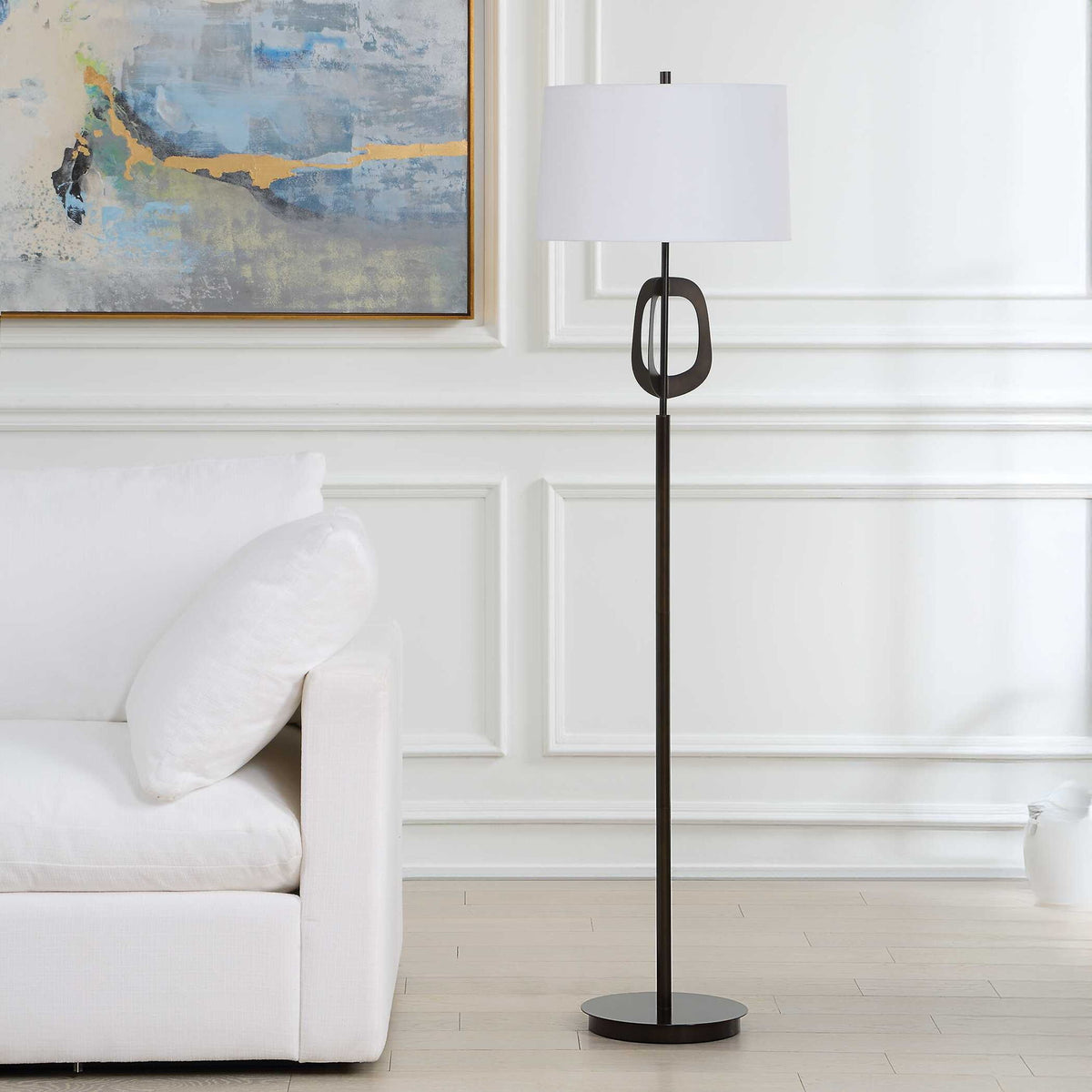 Floor Lamp - Oil Rubbed Bronze Painted