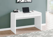 Computer Desk For Home Office, Storage Drawers, Contemporary & Modern - White - R&R Furniture Gallery (Fountain Valley, CA)