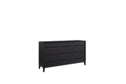 9 Drawer Dresser - Black - R&R Furniture Gallery (Fountain Valley, CA)
