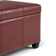 Kingsley - Upholstered Large Storage Ottoman - R&R Furniture Gallery (Fountain Valley, CA)