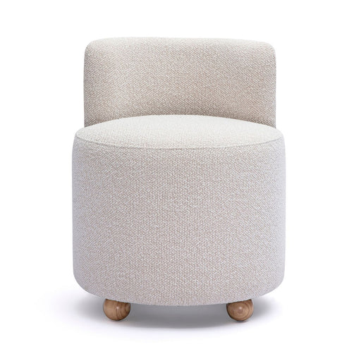 Hakuna - Performance Boucle Desk Chair - Cream - R&R Furniture Gallery (Fountain Valley, CA)