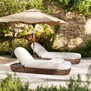 Willow - Sunbrella Upholstered Patio Lounger - R&R Furniture Gallery (Fountain Valley, CA)