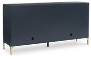 Loirwick - Accent Cabinet - Dark Blue - R&R Furniture Gallery (Fountain Valley, CA)