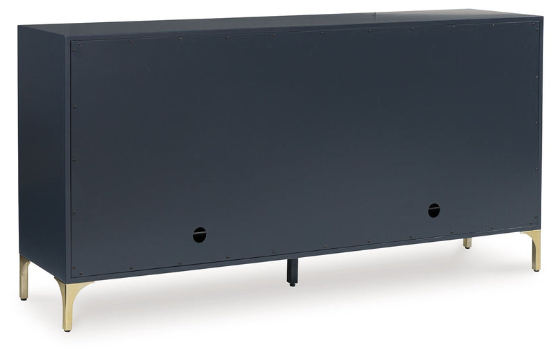 Loirwick - Accent Cabinet - Dark Blue - R&R Furniture Gallery (Fountain Valley, CA)