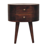 Rounded Bedside Table - R&R Furniture Gallery (Fountain Valley, CA)