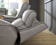 5Z-Comfort - Relaxation - Power Reclining Loveseat with Console / Adj Headrest - R&R Furniture Gallery (Fountain Valley, CA)