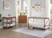 Pixie Zen - 3-in-1 Crib - Walnut - R&R Furniture Gallery (Fountain Valley, CA)