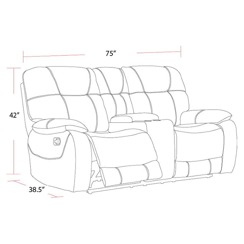 Cooper - Reclining Sofa Set - R&R Furniture Gallery (Fountain Valley, CA)