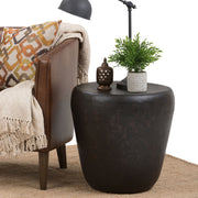Garvy - Handcrafted Metal Side Table - R&R Furniture Gallery (Fountain Valley, CA)
