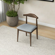 Brooklyn - Dining Chairs (Set of 2) - Gray - R&R Furniture Gallery (Fountain Valley, CA)