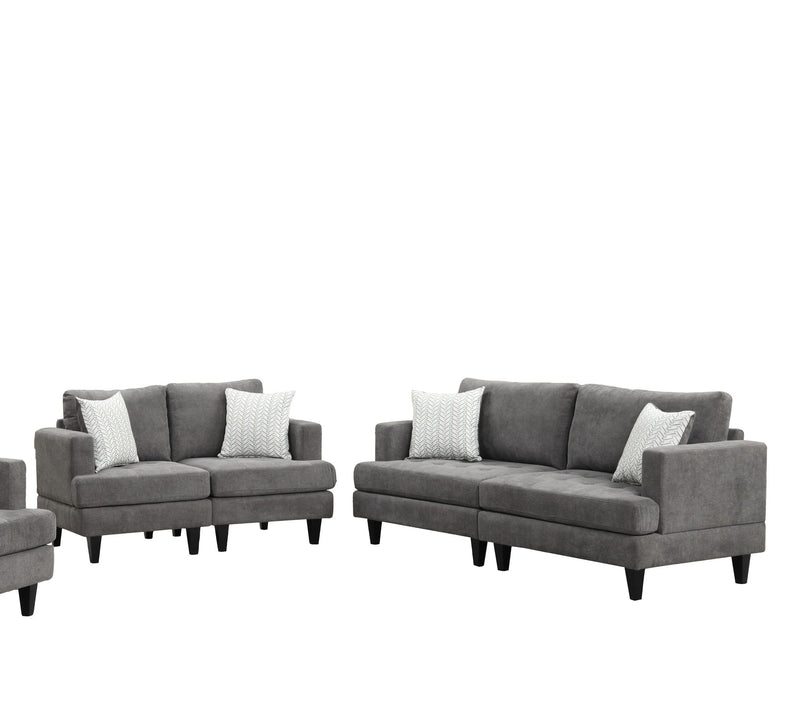 Callaway - Comfort Living Room Set With Throw Pillows - R&R Furniture Gallery (Fountain Valley, CA)
