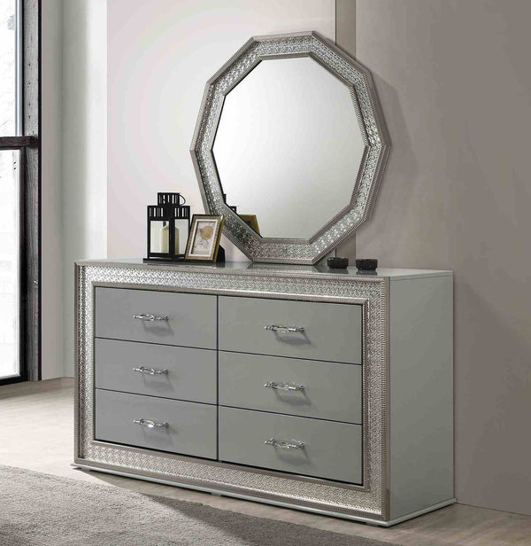 Dresser, Metallic Gray - FM7253GY-D