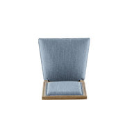 French Country Style Dining Chair With Upholstered Seating And Fluted Legs - R&R Furniture Gallery (Fountain Valley, CA)